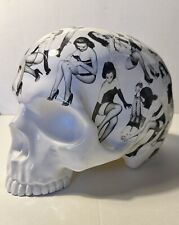 Ceramic skull sculpture for sale  LONDON