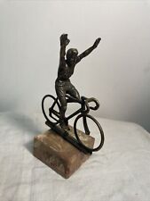 Cycliste bronze figurine d'occasion  Marseille VII