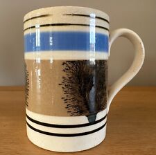 Good Mocha Ware Dendritric Pattern Pint Tankard With GR Excise Stamp for sale  Shipping to South Africa