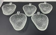 Glass strawberry shaped for sale  CARRICKFERGUS