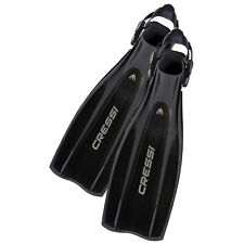 Used Cressi Pro Light Open Heel Scuba Dive Fins - Black, Size: Medium/Large, used for sale  Shipping to South Africa