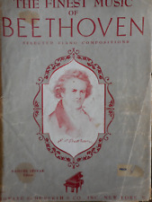 Partitions anciennes beethoven d'occasion  Le Blanc-Mesnil