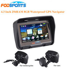 4.3" inch BT Motorcycle GPS Navigation Car Bike Bluetooth SAT NAV 8GB + Free Map for sale  Shipping to South Africa