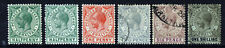 GIBRALTAR KG V 1912-24 A Wmk Mult Crown CA Group SG 76 a SG 81 em perfeito estado e muito bom estado, usado comprar usado  Enviando para Brazil