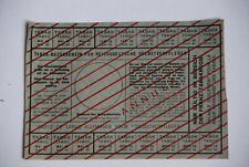 Rationing tobacco card d'occasion  Expédié en Belgium