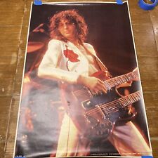 Póster Led Zeppelin 1977, Jimmy Page segunda mano  Embacar hacia Argentina