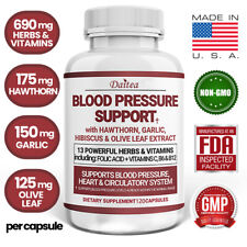Usado, Suporte à pressão arterial, suplemento para pressão alta com 13 vitaminas e ervas comprar usado  Enviando para Brazil