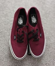 VANS Burgundowy Low Top UK Rozmiar 5  na sprzedaż  Wysyłka do Poland