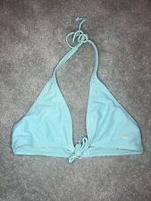 Billabong, Halter Neck Bikini Top, Light Turquoise, Size 10 for sale  Shipping to South Africa