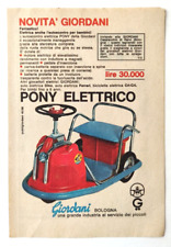 Pubblicita pony elettrico usato  Ferrara