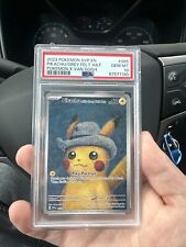 Pokemon X Van Gogh 085 Pikachu com chapéu de feltro cinza Black Star Promo PSA 10 GEM ESTADO PERFEITO, usado comprar usado  Enviando para Brazil