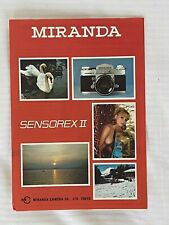 Miranda sensorex 35mm for sale  ROMFORD