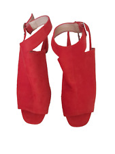 Damen sandalen rot gebraucht kaufen  Altusried