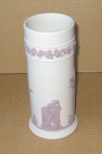 Wedgwood Jasperware White & Lilac Tall Spill Vase til salgs  Frakt til Norway
