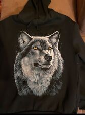 Pullover sweatshirt wolf gebraucht kaufen  Weißbach