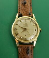 Vintage 1958 OMEGA Constellation Pie Pan Dial Moldura Dourada Relógio Masculino Calibre 505 comprar usado  Enviando para Brazil