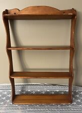 Used, Vintage Wooden Curio Shelf / Four Tier Hanging Wall Shelf for sale  Shipping to South Africa