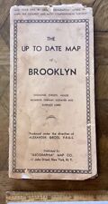 Brooklyn 1930s map for sale  Freeport