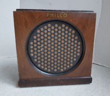 Antigo Deco Gabinete Philco Telefone Modelo 902 Alto-falante Testado Funcionando MCM, usado comprar usado  Enviando para Brazil