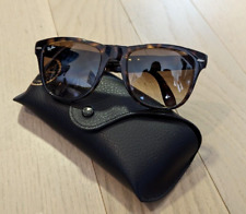 Lente Plegable Ray Ban Wayfarer Degradado Tortuga Marrón Auténtica Hombres 710-51 54-20 segunda mano  Embacar hacia Mexico