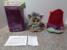 Usado, Electronic Furby 1998 guepardo gris con melena con caja y cama *NO FUNCIONA* segunda mano  Embacar hacia Argentina