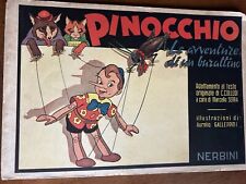1947 pinocchio. avventure usato  Genova