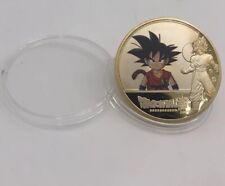 Pièce de monnaie dragon ball Z collection 5 pièces différentes coin métal or jap, usado segunda mano  Embacar hacia Argentina