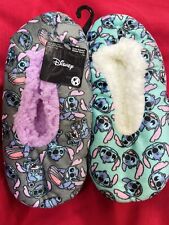 Meias chinelo Disney Lilo & STITCH Fuzzy Babba chinelo chinelos femininos tamanho 7 - 9,5 novas com etiquetas comprar usado  Enviando para Brazil