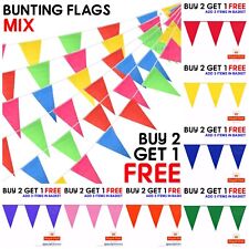 Colour bunting flags for sale  BIRMINGHAM