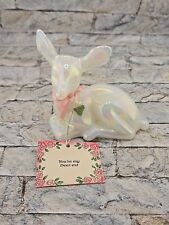 Fenton Pearly Opalescent Glass Deer You’re My Deer-est Valentine for sale  Shipping to South Africa