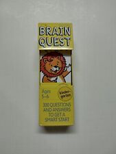 Brain quest kindergarten for sale  Hudson