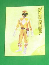 1994 MIGHTY MORPHIN POWER RANGERS SERIES 2 INSERT #12 CARD MAGIC MORPHER YELLOW!, used for sale  Deland