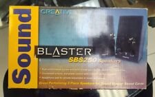 Creative Labs SBS250 Sound Blaster Computer Speakers  ( New Open Box )  [35], used for sale  Shipping to South Africa