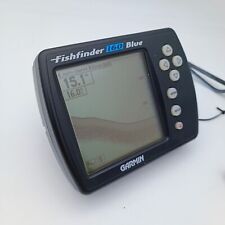 Used, GARMIN FISHFINDER 160 BLUE Marine Boat Sounder Sonar Fish Finder w/ Power Cable for sale  Shipping to South Africa