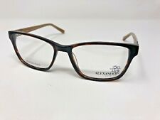 Used, Alexander Collection CALLA TORTOISE 55-16-140 Navy Flex Hinge Eyeglass O159 for sale  Shipping to South Africa