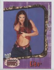 2002 Fleer WWE Absolute Divas Mini Pôsteres Lita (Fundo Sólido) Rookie RC comprar usado  Enviando para Brazil
