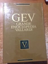 Usato, Grande Enciclopedia Vallardi GEV volume I appendice A - H 1972 usato  Cagliari
