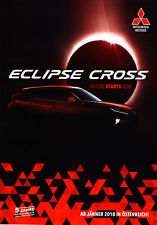 2018 MY Mitsubishi Eclipse Cross 08 / 2017 catalogue brochure Austria Autriche na sprzedaż  PL