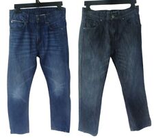  Lote 2 jeans femininos e jeans Free Planet azul perna reta tamanho 12 , usado comprar usado  Enviando para Brazil