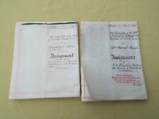 Antique vellum indentures for sale  BUCKINGHAM