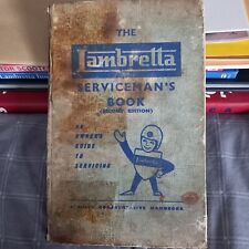 Lambretta sevicemans book for sale  WALLINGFORD