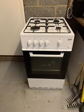 Used, Beko ESG50W with Single Oven Gas Cooker - White for sale  LINCOLN