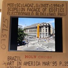 Usado, Guto Lacaz “Scope, On Edificio Electropaulo” Brazilian Art 35mm Slide comprar usado  Enviando para Brazil