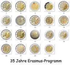 2 Euro Commemorative Coin 2022" 35 Years Erasmus Programme "Oz. til salg  Sendes til Denmark