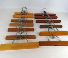 Wood pant hangers for sale  Shipping to Ireland