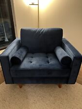 Allmodern blue velvet for sale  New York