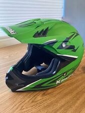 Kawasaki KX3 Mens Off-Road Helmet w/ bonus goggles and carry bag for sale  Shipping to South Africa