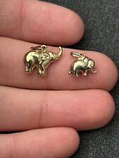 gold elephant charm for sale  BRIGHTON