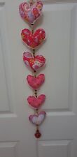 Padded fabric heart for sale  DORCHESTER