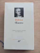 Diderot oeuvres bibliotheque d'occasion  Le Val